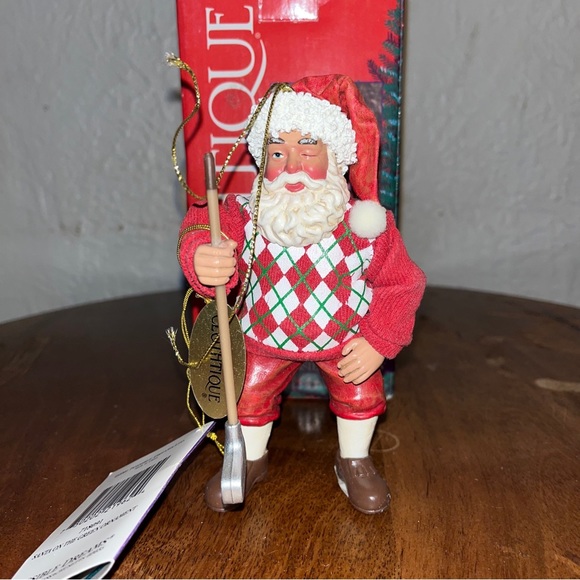 Possible Dreams Ornamenti Di Natale Babbo Natale Clothtique D56 - Decorazione Autentica Fatta A Mano Per Adulti